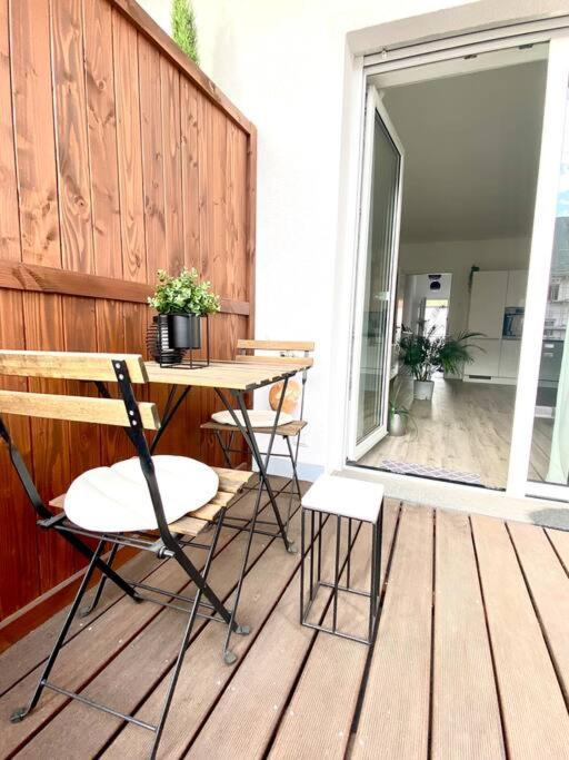 Modernes Trierer Cityloft Mit Grossem Balkon Eksteriør billede