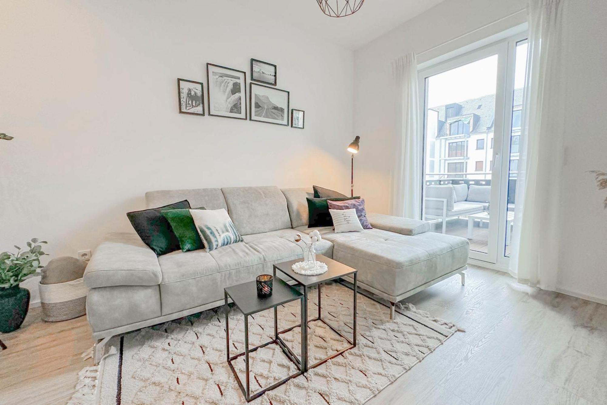 Modernes Trierer Cityloft Mit Grossem Balkon Eksteriør billede