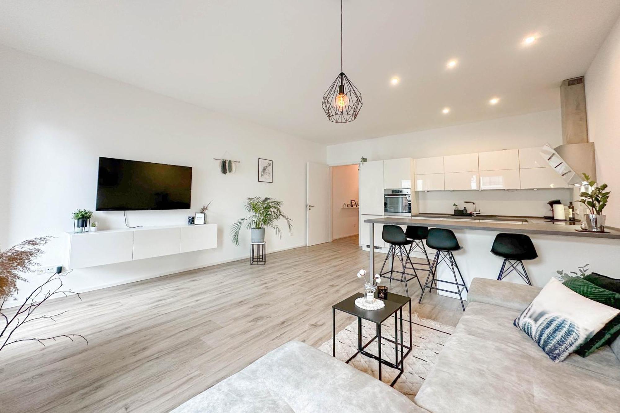 Modernes Trierer Cityloft Mit Grossem Balkon Eksteriør billede